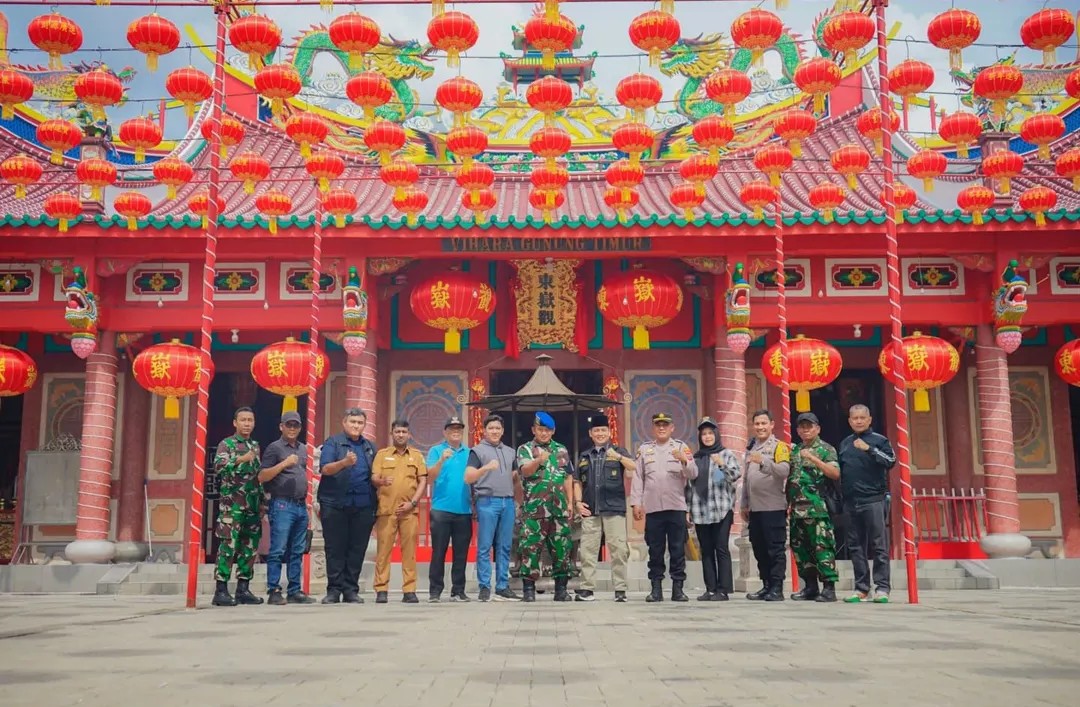Pastikan rasa aman dan nyaman pada Hari raya Imlek, Kecamatan Medan Polonia gelar patroli bersama 4 Pilar